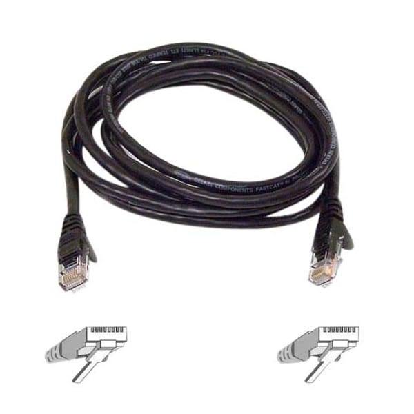 Belkin Patch Cable - Rj-45 - Male - Rj-45 - Male - Unshielded Twisted Pair A3L980-10-PUR-S